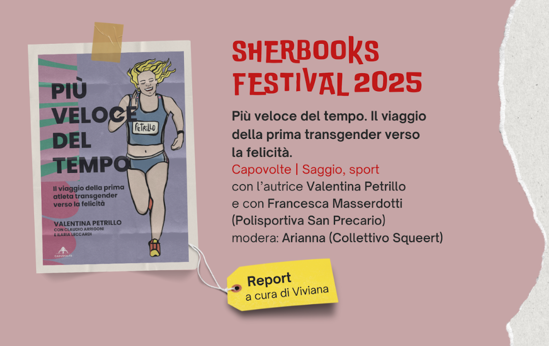 Sherbooks 2025: La corsa di Valentina Petrillo oltre ogni barriera
